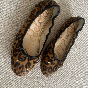 Sam Edelman Leopard Print Flats